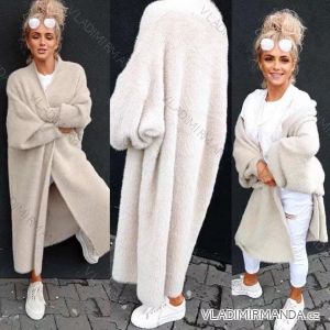 Cardigan long alpaca long sleeve women (S / M ONE SIZE) ITALIAN FASHION IMWE216821