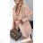 Women's fleece coat (S / M ONE SIZE) ITALIAN FASHION IMWA216598