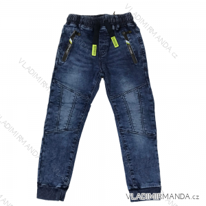 Children´s jeans  with fleece boys (116-176) SAD SAD21DT-1282