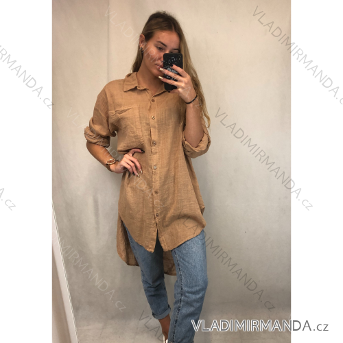 Dress with 3/4-sleeve ladies pocket (uni sl) ITALIAN Fashion IM3181746