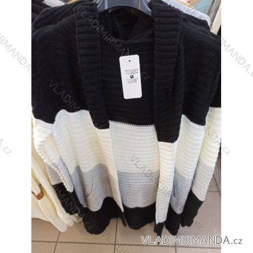 Cardigan knitted long sleeve women (L / XL ONE SIZE) ITALIAN FASHION IM321571