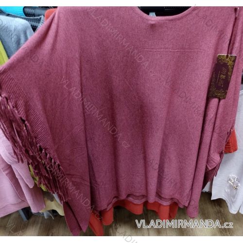 Tunic oversize long sleeve women's oversized (2XL / 3XL ONE SIZE) ITALIAN FASHION IM321551