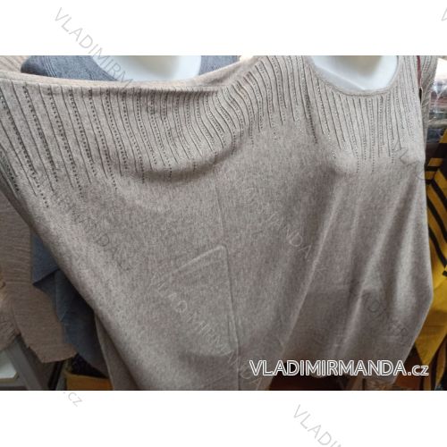 Tunic oversize long sleeve women's oversized (2XL / 3XL ONE SIZE) ITALIAN FASHION IM321551