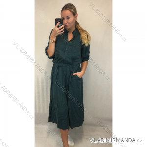 Summer Shirt Dress Long Sleeve Oversize Women's (S / M ONE SIZE) ITALIAN FASHION IMWM216078