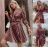 Elegant Long Sleeve Dress Women (S / M.ONE SIZE) ITALIAN FASHION IMM211302