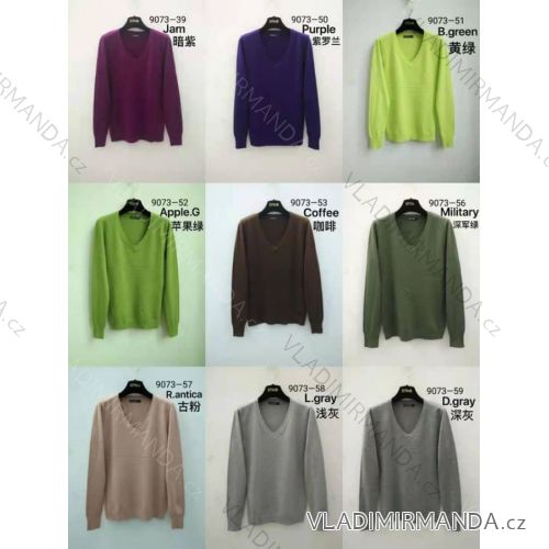 Women's Long Sleeve Sweater (S / M ONE SIZE) ITALIAN FASHION IMM219072