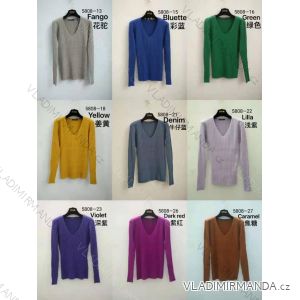 Women's Long Sleeve Sweater (S / M ONE SIZE) ITALIAN FASHION IMM219072