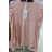 Blouse tunic elegant long sleeve women (S / M ONE SIZE) ITALIAN FASHION IMM211381