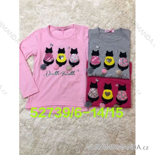 T-shirt long sleeve kids and youth girls (8-16 years) SEAGULL SEA19CSQ-52435