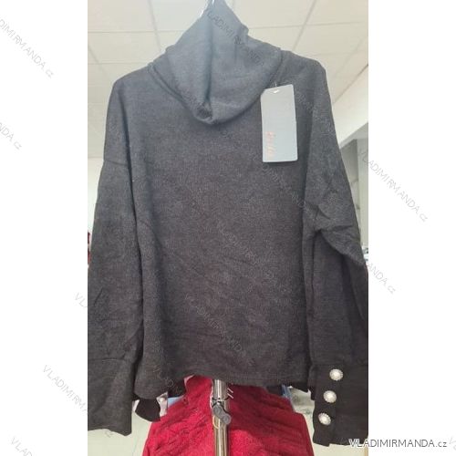 Women's Long Sleeve Sweater (S / M ONE SIZE) ITALIAN FASHION IMM219072
