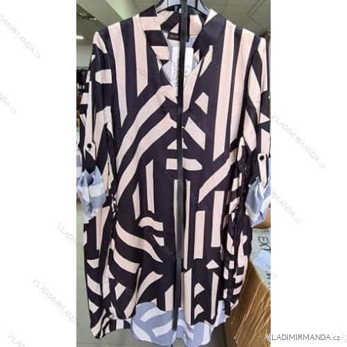 Elegant long sleeve shirt women (S / M ONE SIZE) ITALIAN FASHION IMM211372