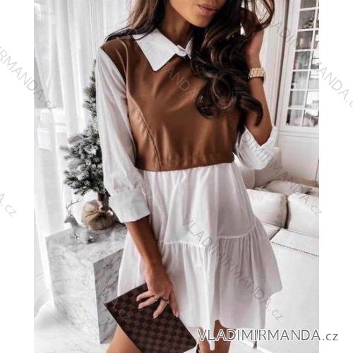 Dress with 3/4-sleeve ladies pocket (uni sl) ITALIAN Fashion IMWD20529