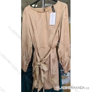 Elegant Long Sleeve Dress Women (S / M.ONE SIZE) ITALIAN FASHION IMM211302