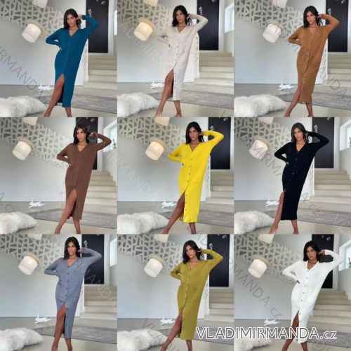 Women's Long Sleeve Sweater (S / M ONE SIZE) ITALIAN FASHION IMM219072