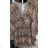 Elegant Long Sleeve Dress Women (S / M.ONE SIZE) ITALIAN FASHION IMM211302