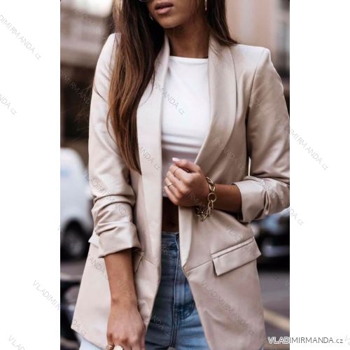 Sako elegantní dlouhý rukáv dámské (S-XL) ITALSKÁ MÓDA IMWA216634