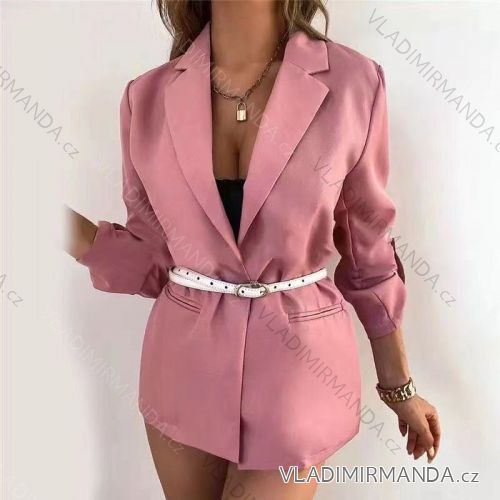 Sako elegantní dlouhý rukáv dámské (S-XL) ITALSKÁ MÓDA IMWA216634