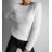 Blouse long sleeve with ruffles women (UNI S / L) ITALIAN FASHION IMWG20113