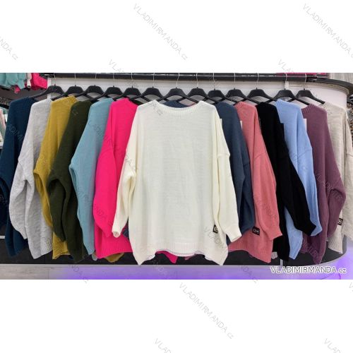 Blouse long sleeve with ruffles women (UNI S / L) ITALIAN FASHION IMWG20113