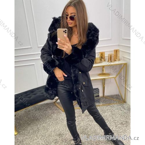Coat winter park with fur women (sml-xl) MISSFOFO FASHION ITALY IM917S-100