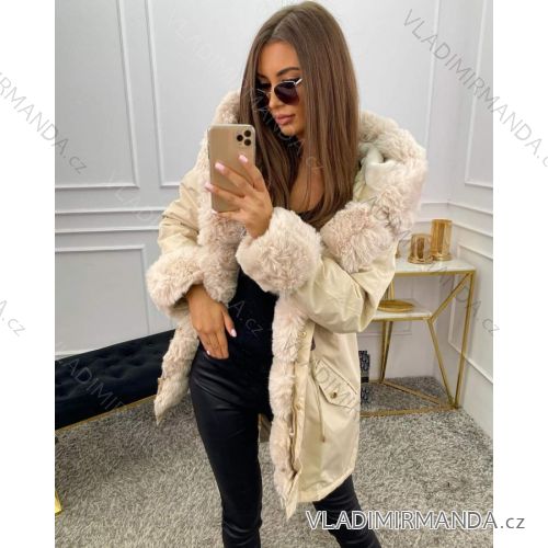 Coat winter park with fur women (sml-xl) MISSFOFO FASHION ITALY IM917S-100