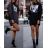 Women's Long Sleeve Dress (S / M ONE SIZE) ITALIAN FASHION IMWE216675
