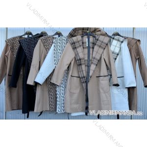 Women's long-sleeved fleece coat (S / M ONE SIZE) ITALIAN FASHION IMWA217088