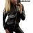 Women's leatherette jacket (SML-XL) ITALIAN FASHION IMWA216689