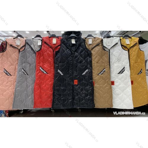 Women's hooded vest (S / M ONE SIZE) ITALIAN FASHION IMWD217137
