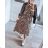 Women's Long Sleeve Dress (S / M ONE SIZE) ITALIAN FASHION IMWG216877