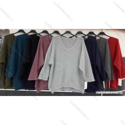 Women's Long Sleeve Sweater (L / XL ONE SIZE) ITALIAN FASHION IMWD217180