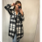 Long autumn long sleeve women's coat (UNI S / M) ITALIAN FASHION IMM21952
