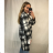 Long autumn long sleeve women's coat (UNI S / M) ITALIAN FASHION IMM21952