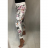 Sweatpants weak women's flowers (uni s / m) ITALIAN FASHION IM521047