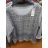 Šaty dlouhý rukáv dámské (L/XL ONE SIZE) ITALSKá MóDA MA821114