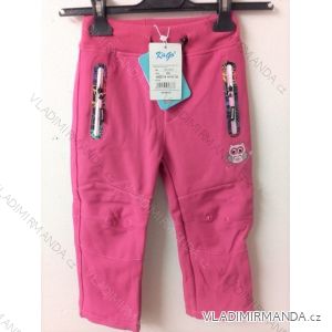 Softshell pants insulated with fleece children's girls and boys (98-128) KUGO HK1667