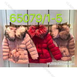 Winter children's quilted jacket, baby girl (1-5 years) SEAGULL SEA2165079