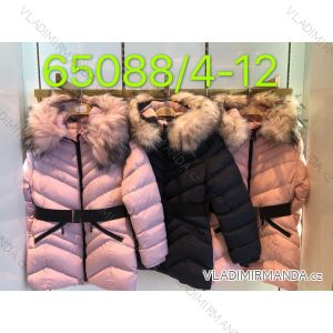 Children's winter quilted jacket for girls (4-12 years) SEAGULL SEA2165088