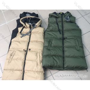 Women's hooded vest (SML) POLISH FASHION HKW21400