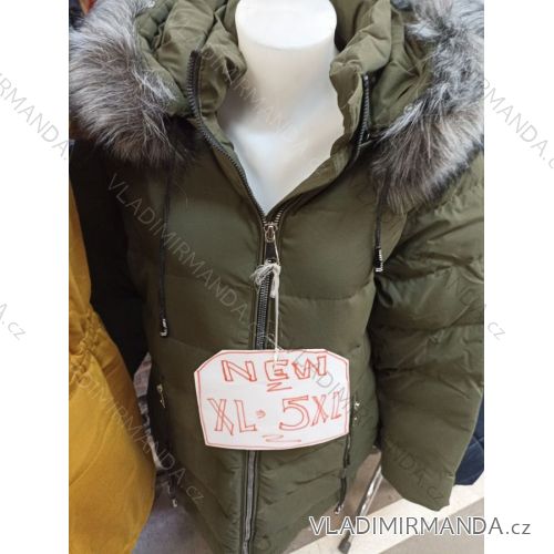 Women's oversized hooded jacket (XL-5XL) ITALIAN FASHION MA721102