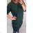 Dress classic short sleeve women (2XL) ITALIAN FASHION IM321245