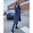Coat winter park with fur women (sml-xl) MISSFOFO FASHION ITALY IM917S-100 L / XL black