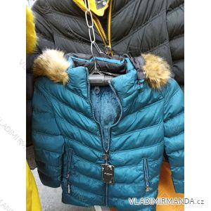 Women's winter coat with hood (S / M ONE SIZE) TM221RQG-6333