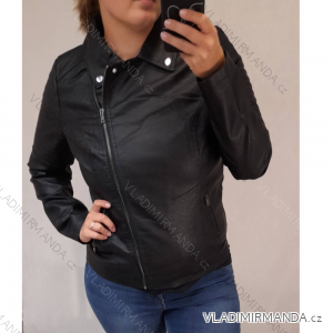 Women's Leatherette Jacket (2x1-5xl) S. West MA19015