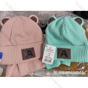 Girls' winter warm cap (2-5 years) POLAND PRODUCTION PV919012