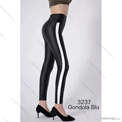 Legíny koženkové dlouhé dámské (S-XL) ITALSKÁ MÓDA IMM213070