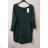 Women's Sweater Long Long Sleeve Knitted Dress (L / XL ONE SIZE) ITALIAN FASHION IM721314 Wine
