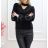 Blouse long sleeve with ruffles women (UNI S / L) ITALIAN FASHION IMK20159