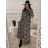Women's Long Sleeve Dress (S / M ONE SIZE) ITALIAN FASHION IMWG216877
