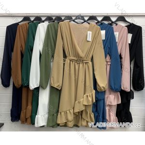 Dress with 3/4-sleeve ladies pocket (uni sl) ITALIAN Fashion IM3181746